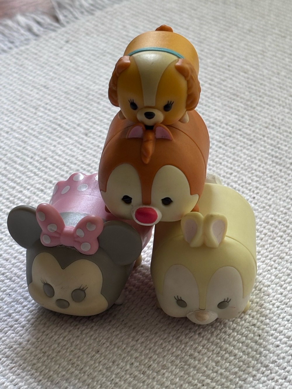 Disney Tsum Tsum Series 5 Pastel Parade Chip, Dale & Minnie & Thumper